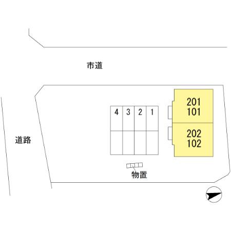 メゾン 蒼の区画図