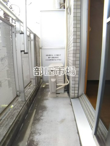 セーシュ東向島のバルコニー