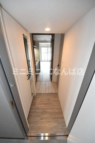 アーバネックス新町Ⅱの玄関