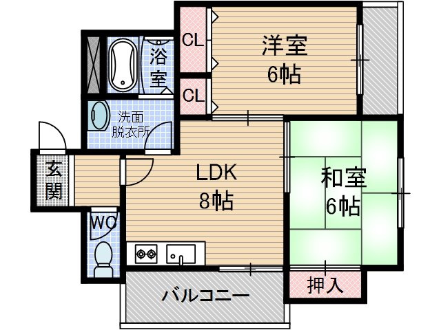 【間取り】 | プリティハウス