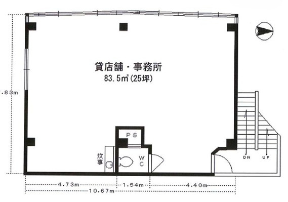木本ビルの間取り