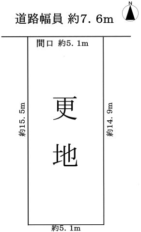 紫野雲林院町の土地図