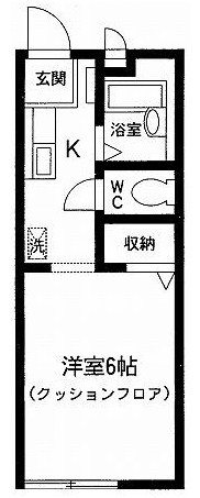 CASA VIOLAⅠ の間取り|間取りです。