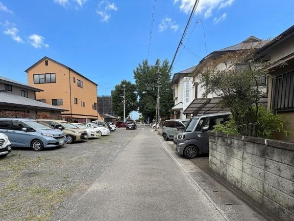 王子中町　土地の前面道路含む現地写真|前面道路含む現地（2026年6月撮影）