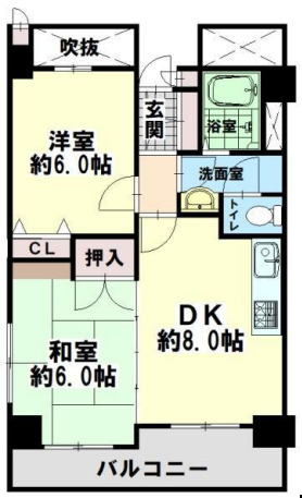【間取り】 | ☆サンパレス21姫路