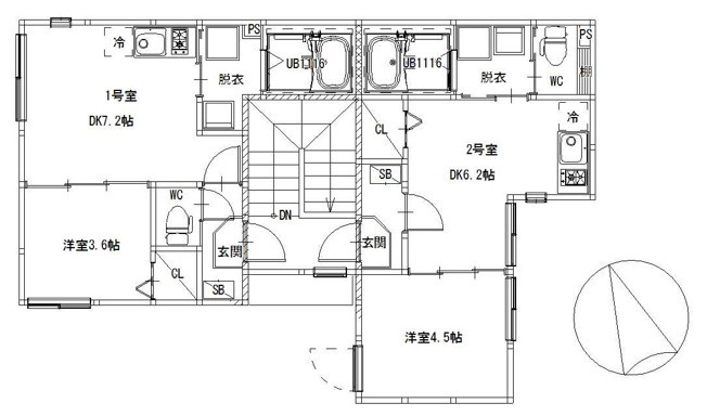 【区画図】 | ウィローツリーレジデンス梅島