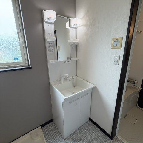 コーポオアシス６の洗面所|洗面所です