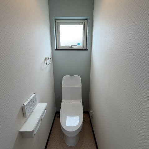 コーポオアシス６のトイレ|落ち着いたトイレです