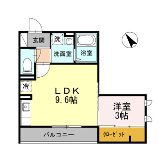【間取り】 | ハイツMEGUMI