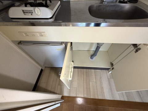 西灘駅前ハイツのキッチン