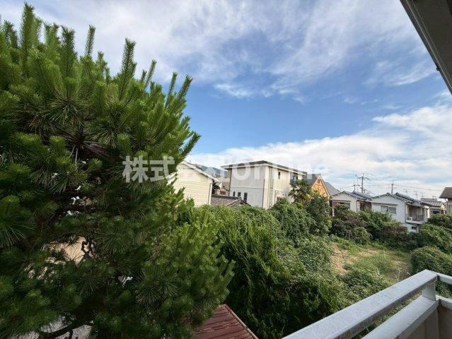 八尾市東山本町２丁目のアパートの展望