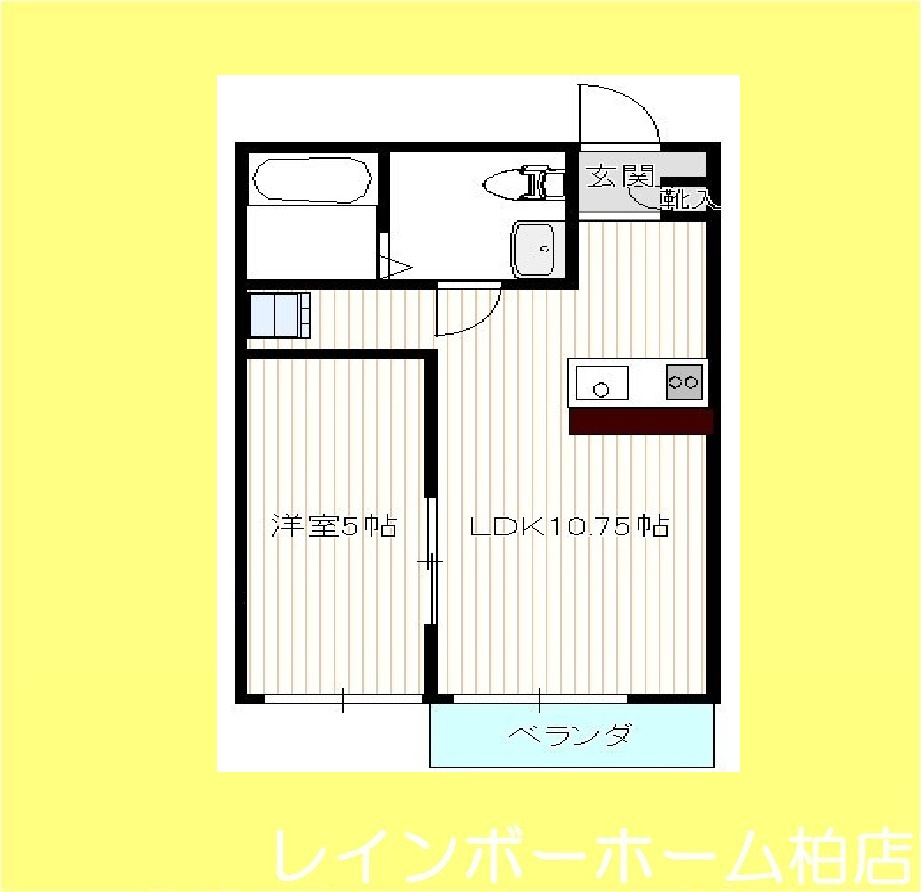 コンフォートシティ増尾の間取り