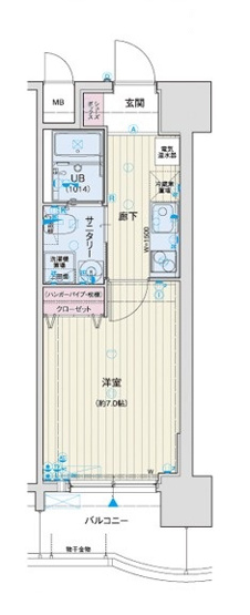 【間取り】 | アドバンス神戸プラージュ