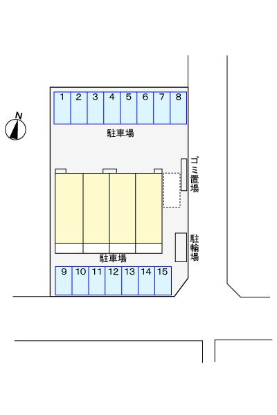 グリーンパーク　　　刈谷市の賃貸ならクラスホーム刈谷店の駐車場