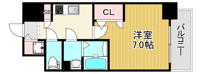 【間取り】 | エスリード大阪城