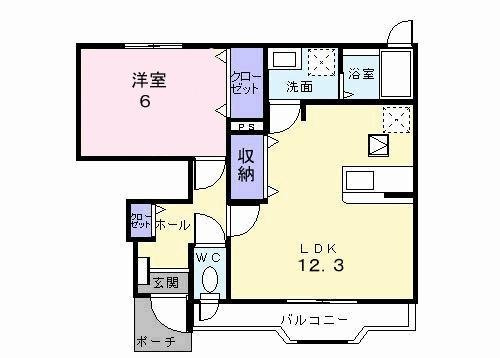メゾン・アルカンシエルＣの間取り