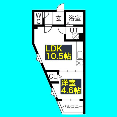 グランフォーレ中村日赤の間取り