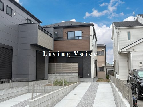 【仲介手数料０円】相模原市中央区横山1期　新築一戸建て　全3棟の外観|1号棟　相模原市中央区横山1期　新築一戸建て　全3棟
