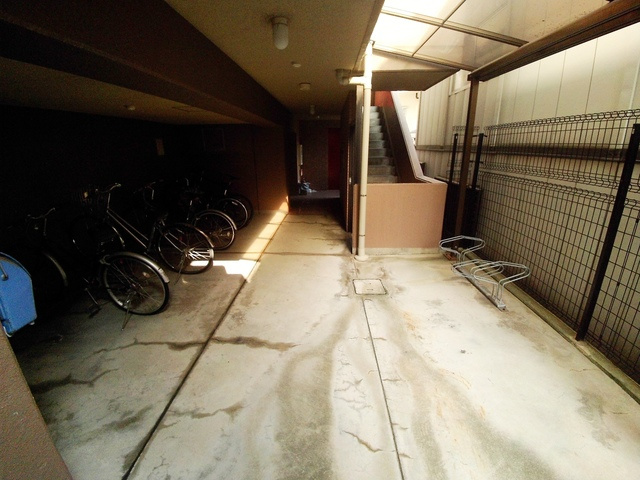 西灘駅前ハイツのその他共用部分|駐輪場