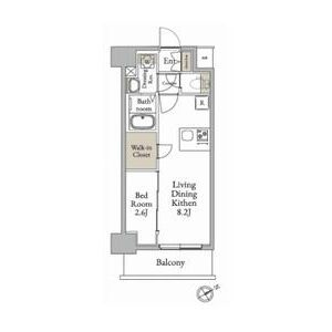 【区画図】 | LiveFlat千種WEST