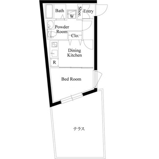 【間取り】 | 堀切ガーデンテラス | 間取りです。