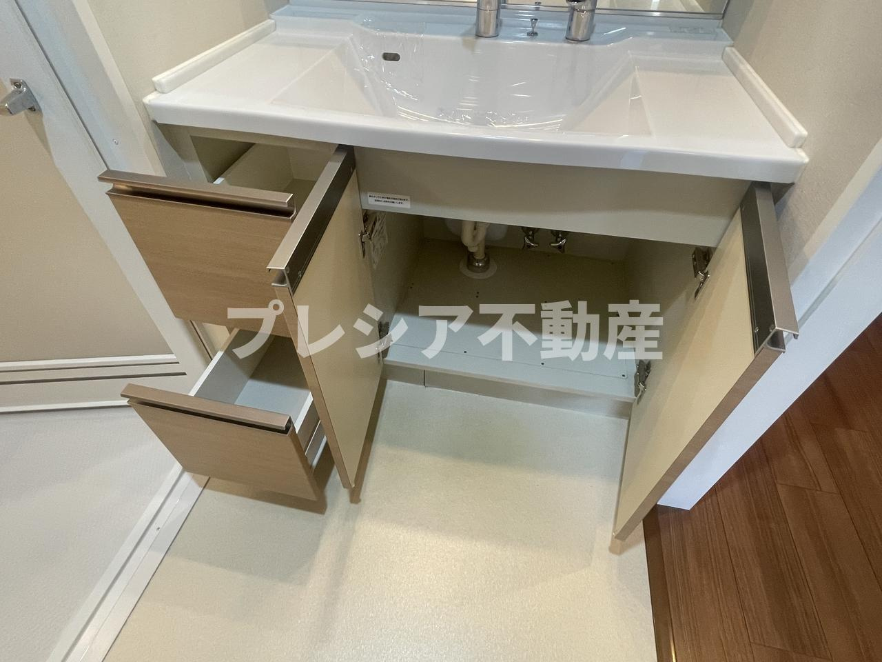 ジオ甲子園口ノーヴの洗面所