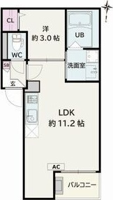 Jack kawamaⅡの間取り
