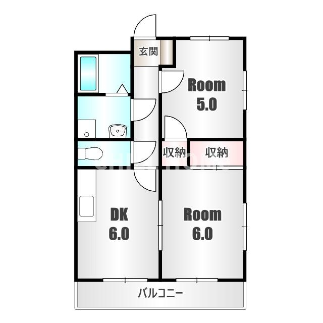 タカハシマンションの間取り|当社、チルホームのHPもご覧ください(^^)/物件情報多数♪