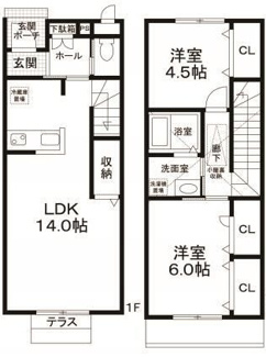 【間取り】 | ローズベル | 間取りです。