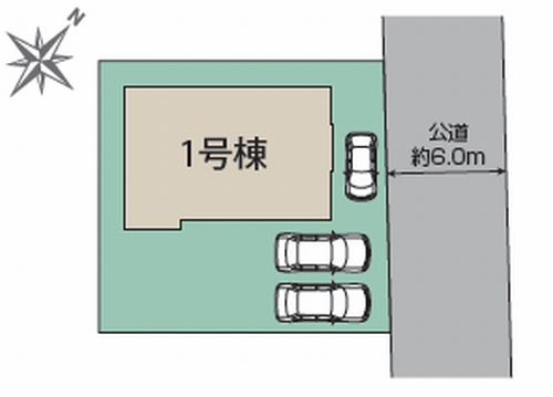 【区画図】 | 【仲介手数料０円】藤沢市遠藤　新築一戸建て | 藤沢市遠藤　新築一戸建て