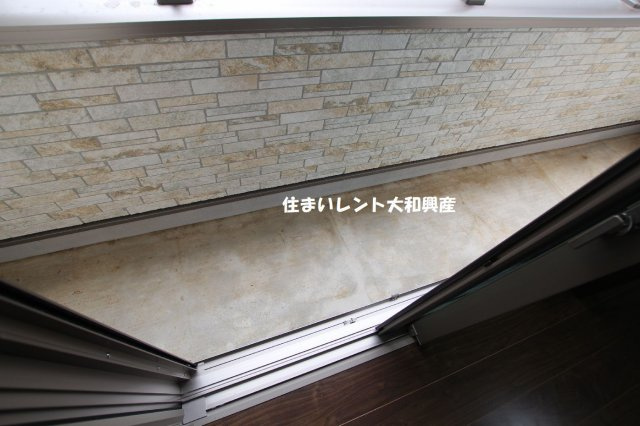 ベルフールのバルコニー
