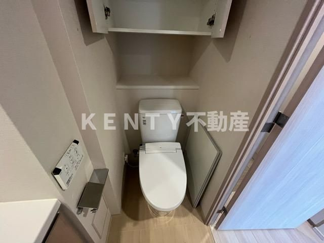 【トイレ】 | フレンシア蒲田 | 落ち着いた色調のトイレです