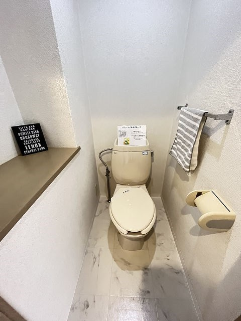 ハビタビリスⅡのトイレ|トイレもきれいです
