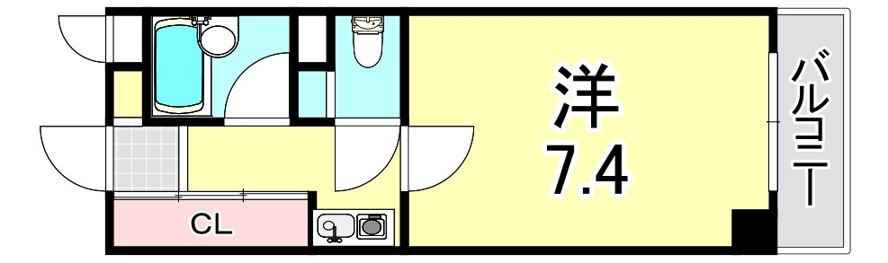 ハビタビリスⅡの間取り
