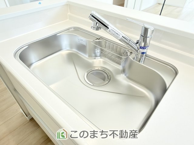 ハートフルタウン宇都宮市八千代2丁目1117番60のキッチン|大きなシンクございます。