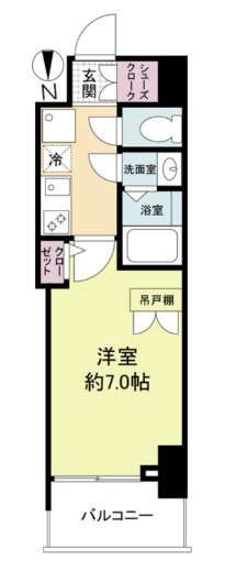 【間取り】 | セレニテ谷町四丁目アリエ