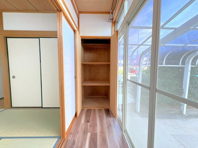 ◆令和７年１１月リフォーム済み◆南東向き４ＬＤＫ◆守山市古高町の収納|縁側収納スペース
