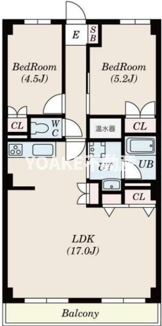 相模大野マンションの間取り