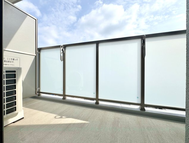 ディアレイシャス名古屋太閤通Ⅳのバルコニー