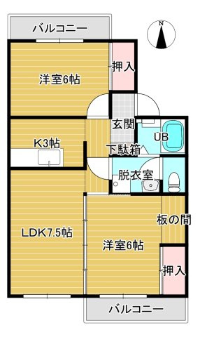 ISLANDナミールの間取り