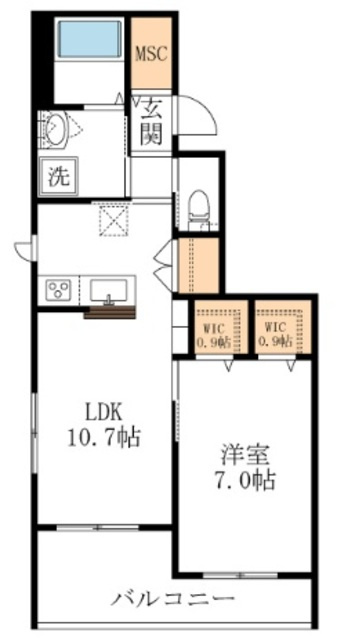 Ｄ　ｍｅａｓｕｒｅｓ　ｓｅｚａｋｉの間取り|★開放感のある間取り★