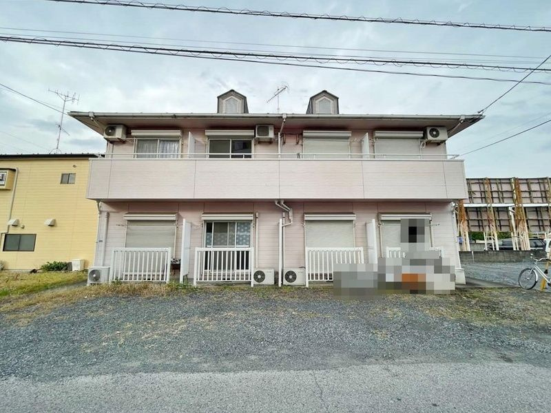 深谷市本住町のアパートの外観
