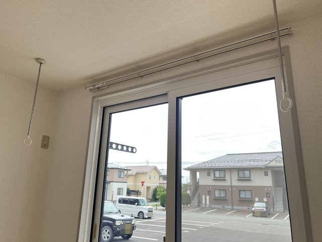 ルミエールＣの設備|室内物干し
