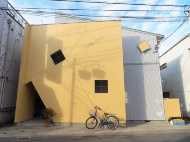 北区堀船３丁目のアパートの外観