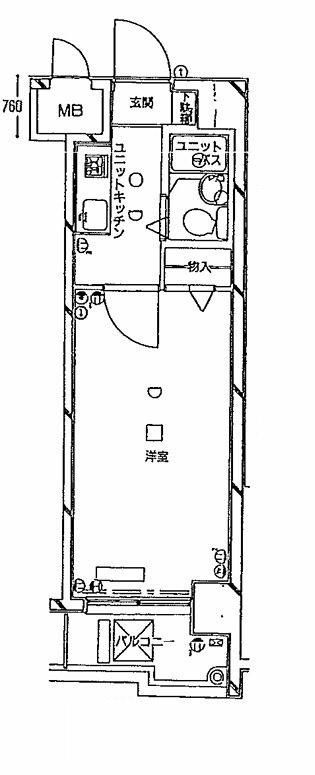 ダイホープラザ中野新橋の間取り