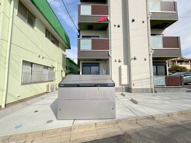 KASHIWA STREAMのその他共用部分|敷地内ゴミ置き場です