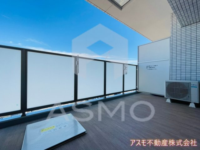 【バルコニー】 | Dimus福島 | 同マンション別部屋　参考写真