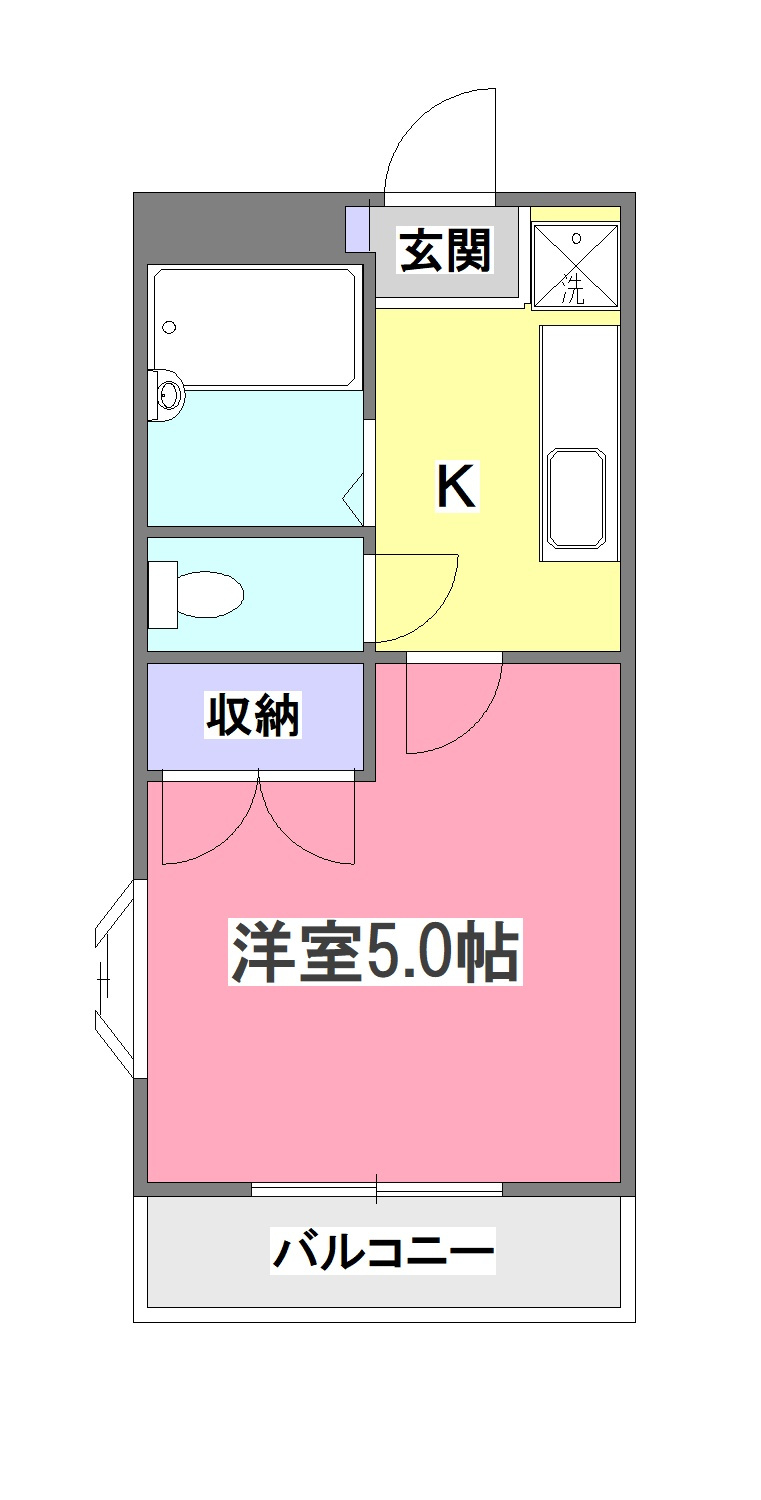 アート青葉町の間取り