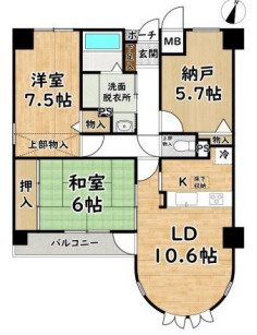 【間取り】 | ☆リベール姫路岡町