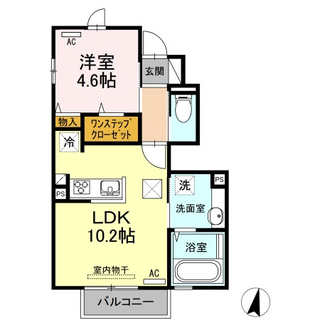 【間取り】 | クローバーハイツ慶館